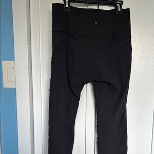 Lululemon Athletica Black Cropped Ankle Pants
